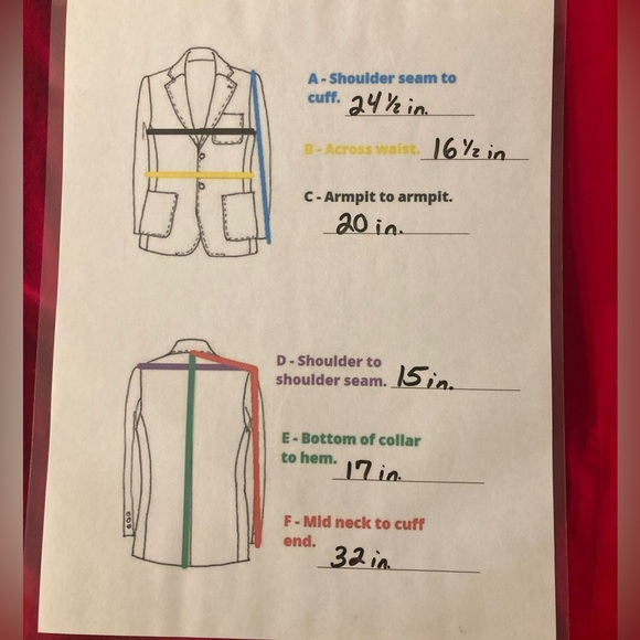 Red Women's Velvet Jacket size Small - Picture 5 of 5